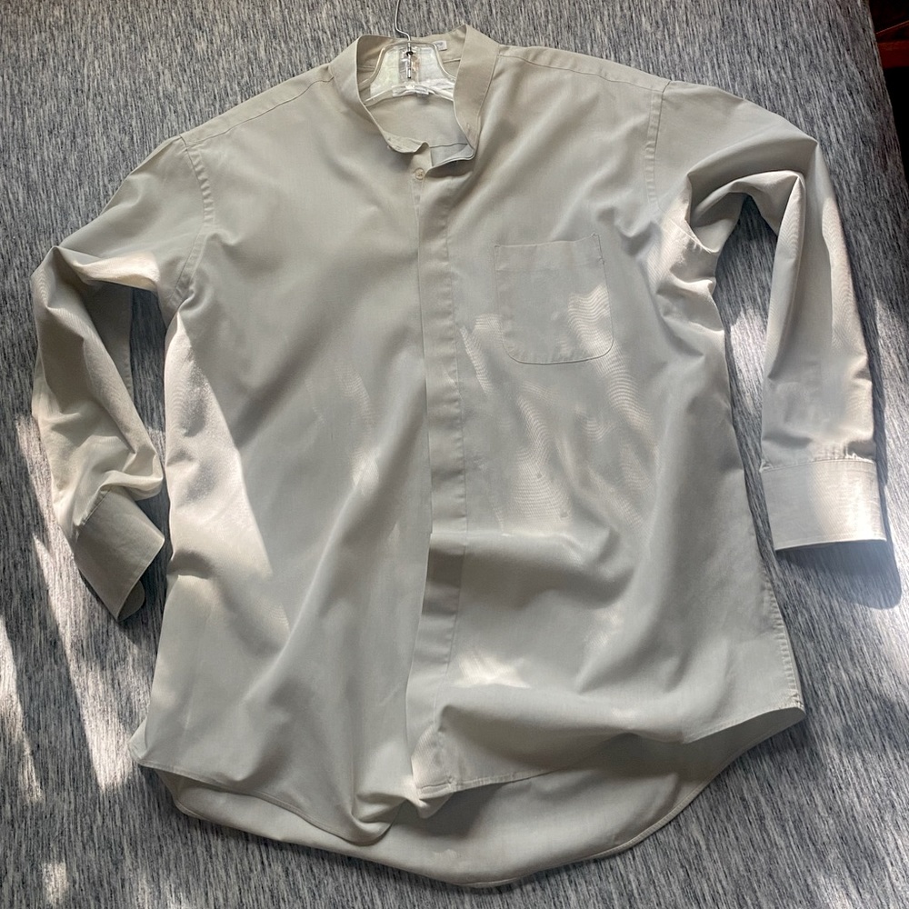 Off White Dress Button Up | Like New | X-Large